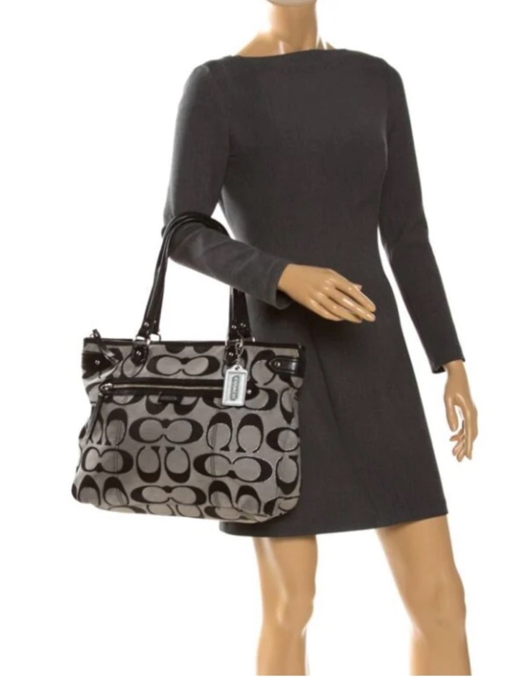 Coach Black and Gray Women's
Bag - Picture 2 of 11